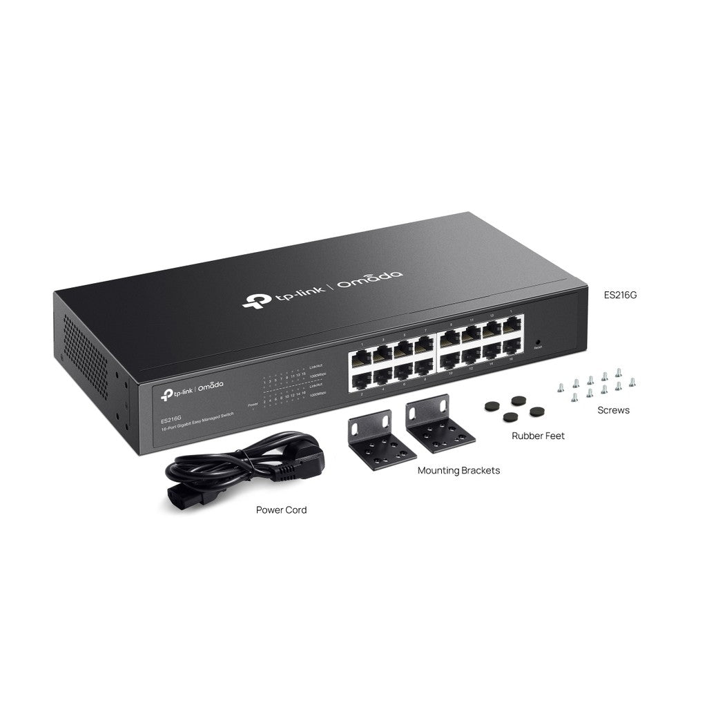 TP-LINK ES205G ES208G ES216G Omada Gigabit Easy Managed Switch รับประกันศูนย์ไทย