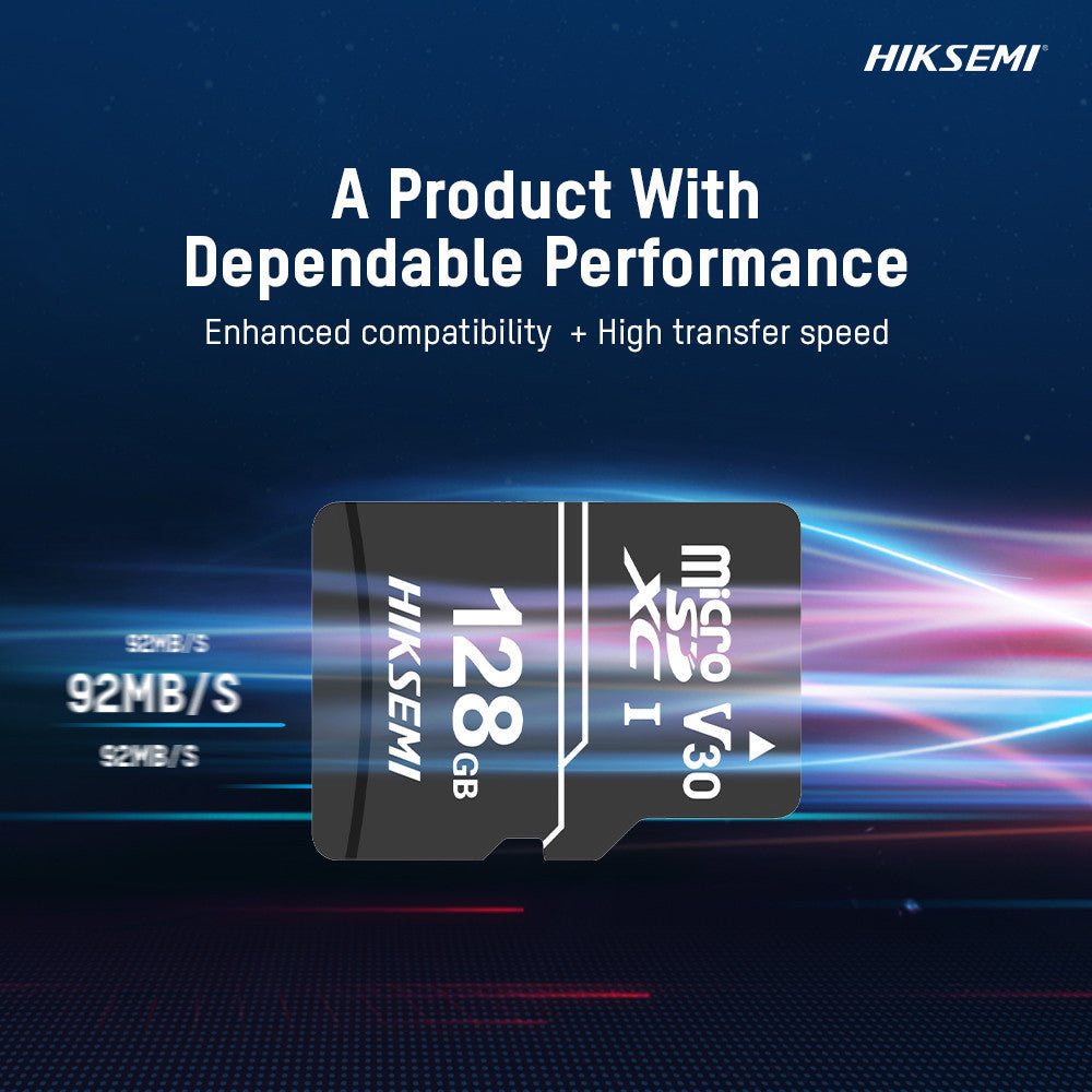 HIKSEMI NEO ADAPTER  C1 64GB - 256GB HIGH SPEED MICRO CARD CLASS 10 MEMORY CARD WARRANTY 7 YEARS