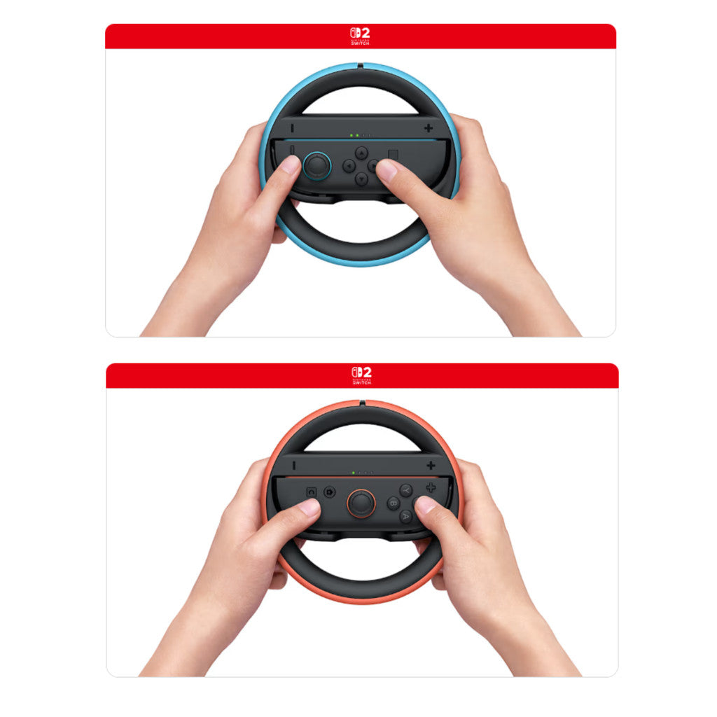 Nintendo switch 2 Joy-Con2 wheel (Set of 2) จอยพวงมาลัย สำหรับ Nintendo Switch 2 อุปกรณ์เสริมจอยเกม