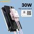 PISEN TP-C52 (PINK) Type C และ USB A Fast Charger GaN30W Fast Charger Dual Ports รับประกัน 1 ปี