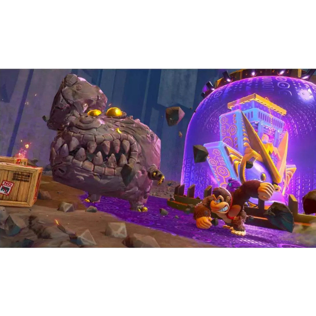 Nintendo Switch 2 Donkey Kong Bananza แผ่นเกมมือ 1