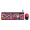OKER WIRELESS KEYBOARD K719 ชุดคีย์บอร์ด+เมาส์ไร้สาย