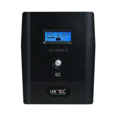 UNITEC UPS ICT-1200-D 1200VA/720W สินค้ารับประกัน 2 ปี