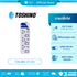 TOSHINO ET-913 ปลั๊กไฟ ปลั๊กพ่วง 3 ช่อง สายไฟยาว 3 เมตร WARRANTY 3 YEAR