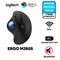 LOGITECH ERGO M350S GRAPHITE WIRELESS TRACKBALL MOUSE เมาส์แทร็กบอลล์ไร้สาย
