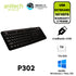 ANITECH P302 WIRED KEYBOARD คีย์บอร์ดมีสายดีไซน์กันน้ำ รับประกัน 2 ปี