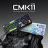 EGA TYPE CMK11 Black Saiko clicky Switch คีย์บอร์ดเกมมิ่งไร้สาย Wireless /Cable/Bluetooth