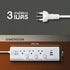 LUMIRA LS-803/2U ปลั๊กไฟ 3 ช่องเสียบ  2USB + 1USB-C สายยาว 3M ประกัน3ปี