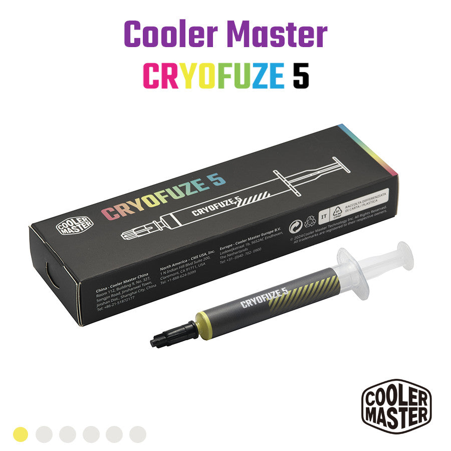 COOLER MASTER CRYOFUZE 5 Yellow 3G THERMAL GREASE