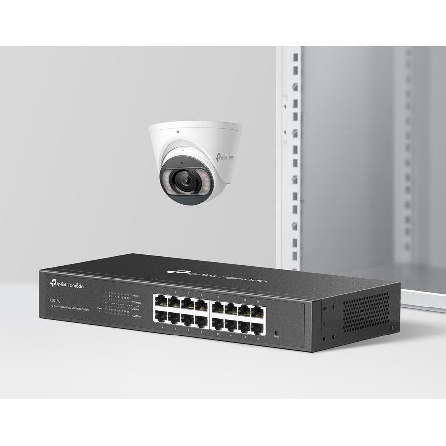 TP-LINK ES216G Omada 16-Port Gigabit Easy Managed Switch รับประกันศูนย์ไทย