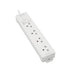 ANITECH H343-WH ปลั๊กไฟมาตรฐาน มอก. 4 ช่อง 1 สวิตช์ สายยาว 3 เมตร