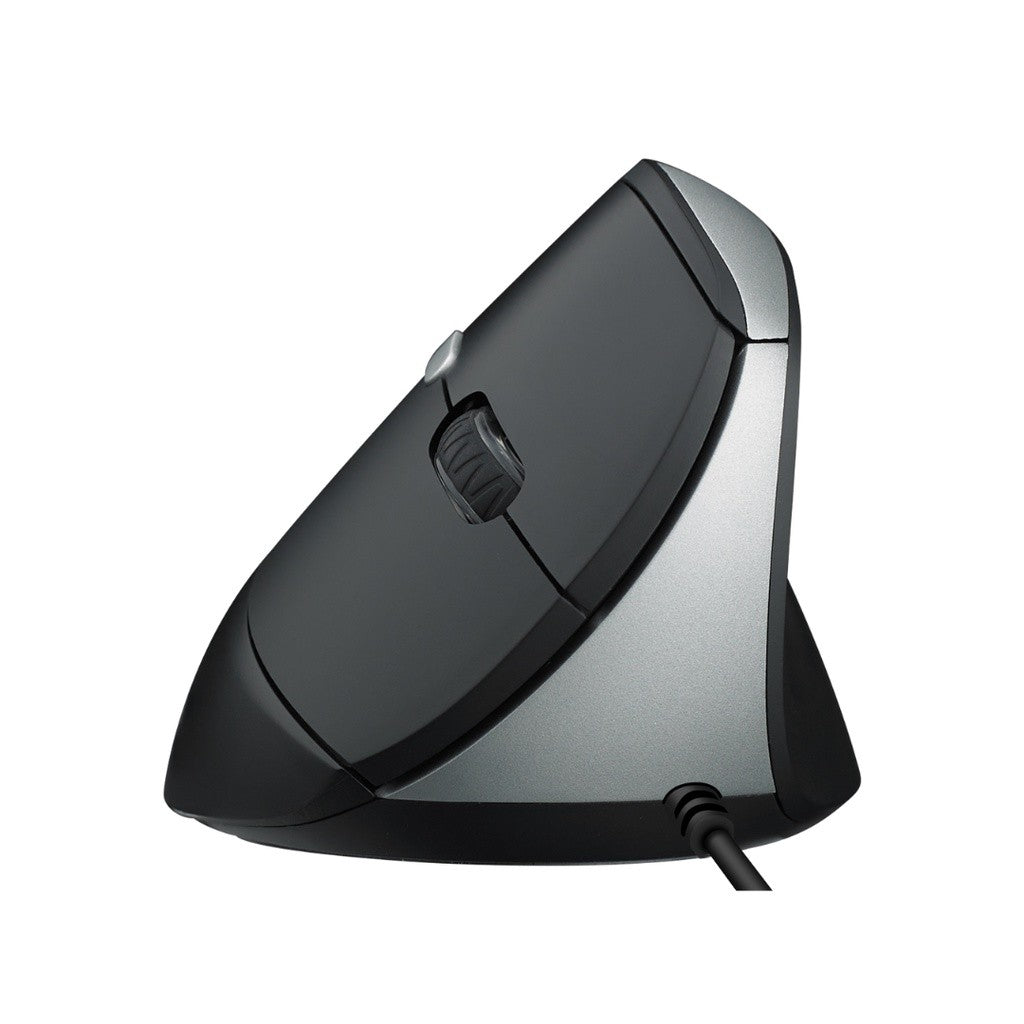 RAPOO EV200 WIRED SILENT ERGONOMIC MOUSE เม้าส์เพื่อสุขภาพ