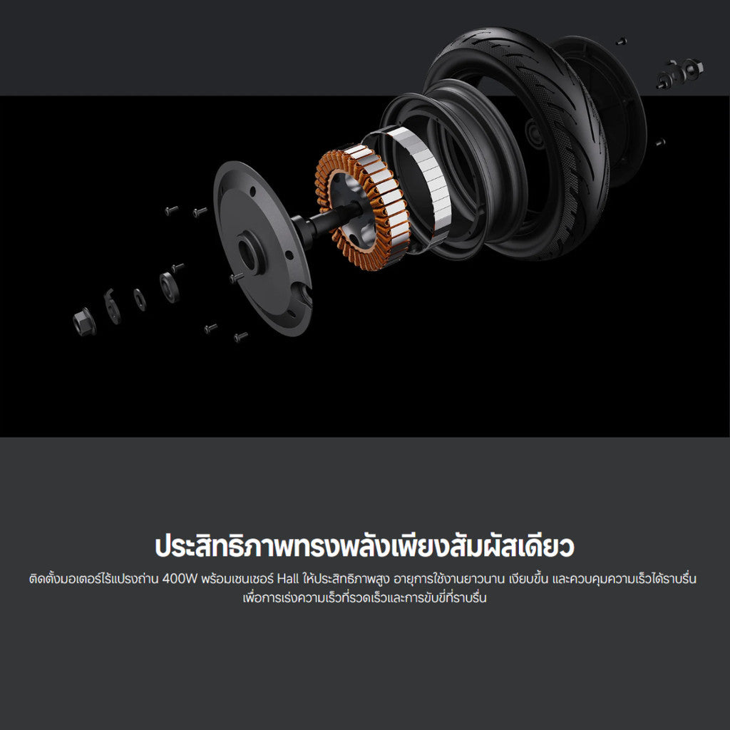 Xiaomi Electric Scooter Elite สกู๊ตเตอร์ไฟฟ้า พับเก็บง่าย ความเร็วสูงสุด 25km/h รับประกัน 1 ปี