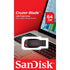 SANDISK FLASH DRIVE (แฟลชไดรฟ์) CRUZER BLADE 64GB USB 2.0 (SDCZ50-064G-B35) WARRANTY 2 YEARS