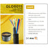 GLINK GLG6011 OUTDOOR CABLE + POWER + SLING สายแลนภายนอก CAT6 GOLD SERIES ความยาว 305เมตร (ไม่เข้าหัวไปให้)