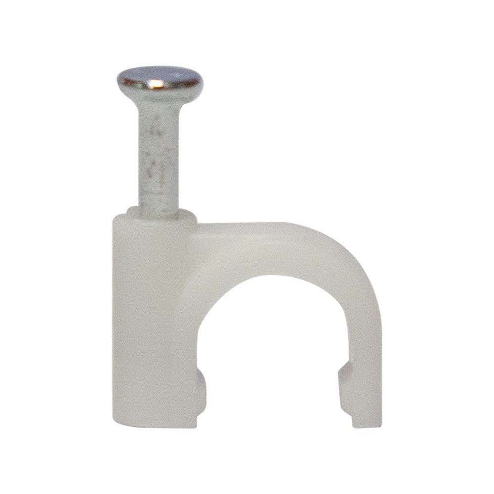 GLINK GC-05 WHITE กิ๊บตอกสาย  Rg6 Power  7MM แพ็ค 1000 สีขาว