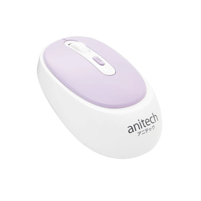 ANITECH OPA812 PURPLE WIRELESS COMBO KEYBOARD&MOUSE