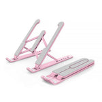 OKER C-12 CREATIVE LAPTOP STAND COOLING PAD ขาตั้งแล็ปท็อปแบบพกพา ปรับระดับได้ 6 ระดับ