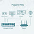 TP-LINK LS1005 5-Port 10/100Mbps Desktop Switch รับประกันศูนย์ไทย