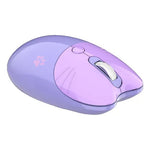 MOFII KITTEN 2.4G WIRELESS MOUS (เม้าส์) - PURPLE- PINK- MILKTEA- BLUE- BROWN