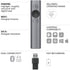 LOGITECH SPOTLIGHT PRESENTATION REMOTE รีโมทเลเซอร์พอยเตอร์นวงกลม ซูมหน้าจอตำแหน่งที่เลือกได้ แสงสีแดง