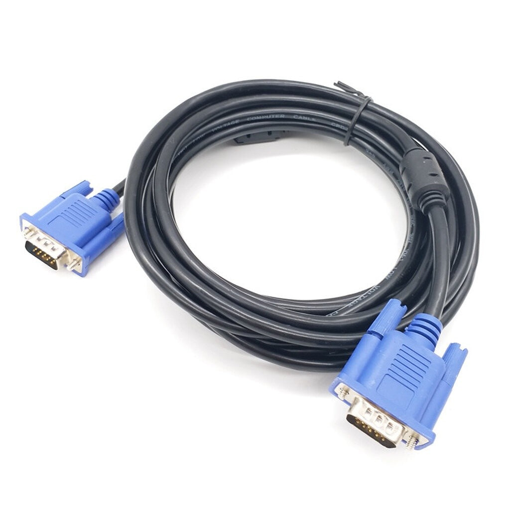 สายเคเบิล VGA 3+5 หัวแบบตัวผู้-ตัวผู้ ความยาว 5เมตร การเชื่อมต่อคอมพิวเตอร์และจอภาพ