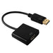 NAVA IT DISPLAY PORT TO HDMI FEMALE ADAPTER อุปกรณ์แปลงสัญญาณ สีดำ