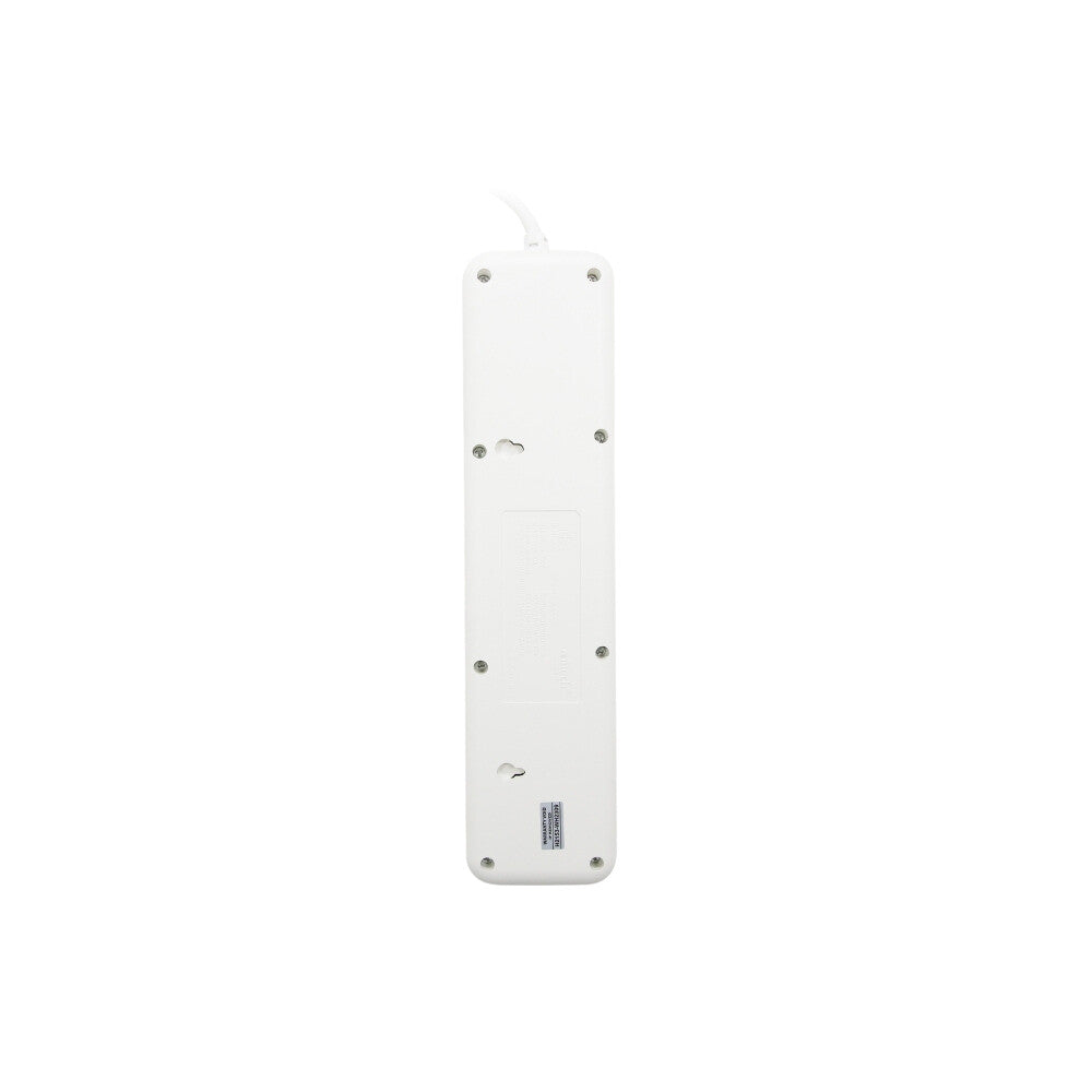 ANITECH H2153-WH  ปลั๊กไฟ 5 ช่อง 5 สวิตช์ สายไฟยาว 3 เมตร 2200W