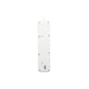 ANITECH H2153-WH  ปลั๊กไฟ 5 ช่อง 5 สวิตช์ สายไฟยาว 3 เมตร 2200W