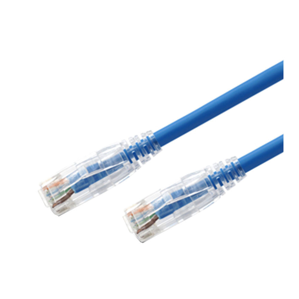 LINK US-5110LZ-4 สีฟ้า 10 เมตร CAT6 RJ4 PATCH CORD LSZH 10M LAN CABLE รับประกัน 30ปี