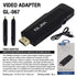 GLINK GL067 (GL-067) VIDEO ADAPTER AIRPLAY/MIRACAST ส่งสัญญาณภาพขึ้นทีวีไร้สาย