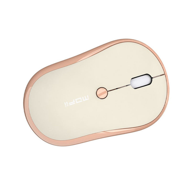 MOFii MOMO 2.4G wireless Mouse (เม้าส์)- WHITE- PINK- MILKTEA