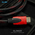 รวมสาย HDMI GLINK GLINK09 HDTV-CABLE HDMI 1.5-5M VERSION 1.4 4K 24Hz สายถักดำ-แดง ความยาว 1.5-5 เมตร