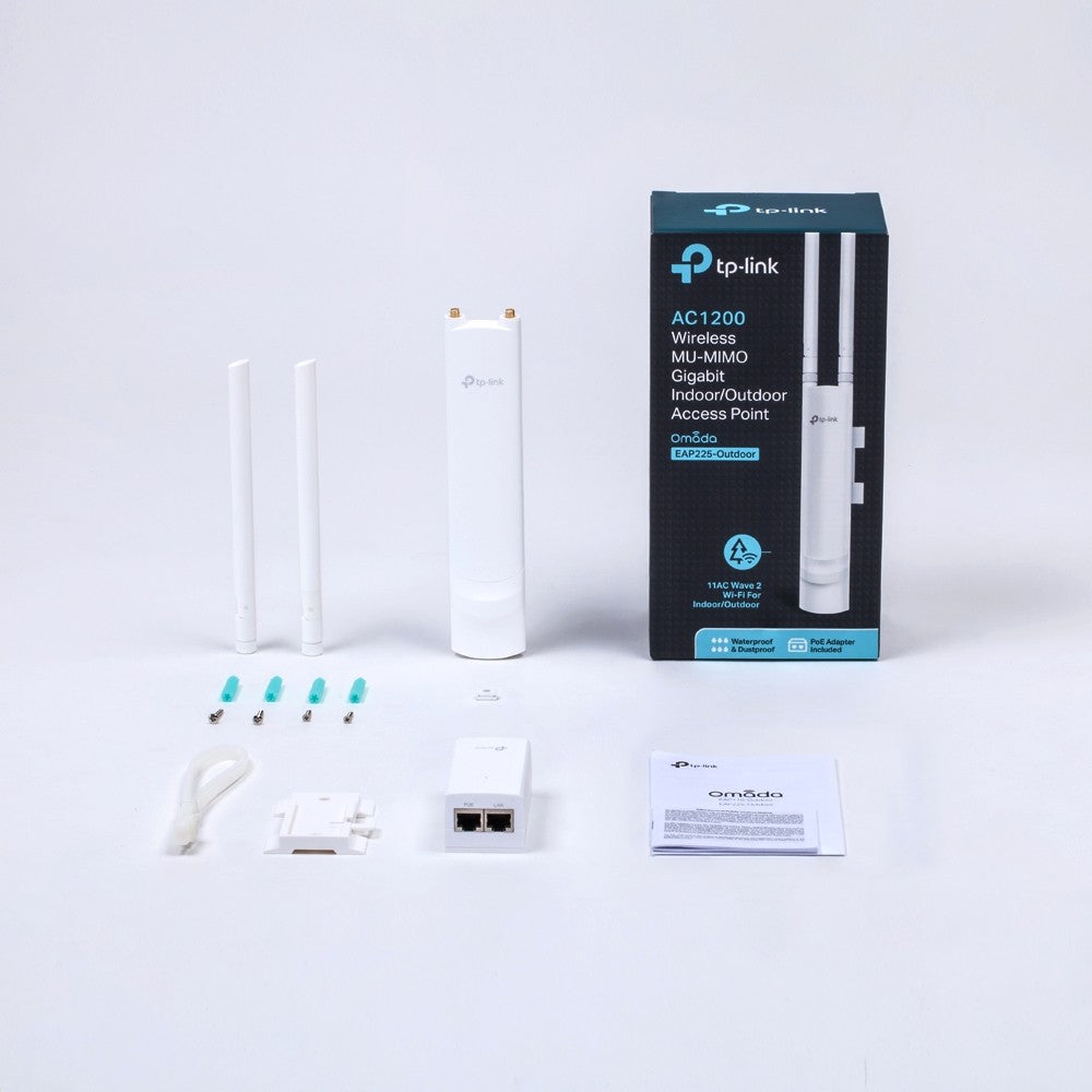 TP-LINK EAP225-OUTDOOR AC1200 WIRELESS MU-MIMO GIGABIT ACCESS POINT