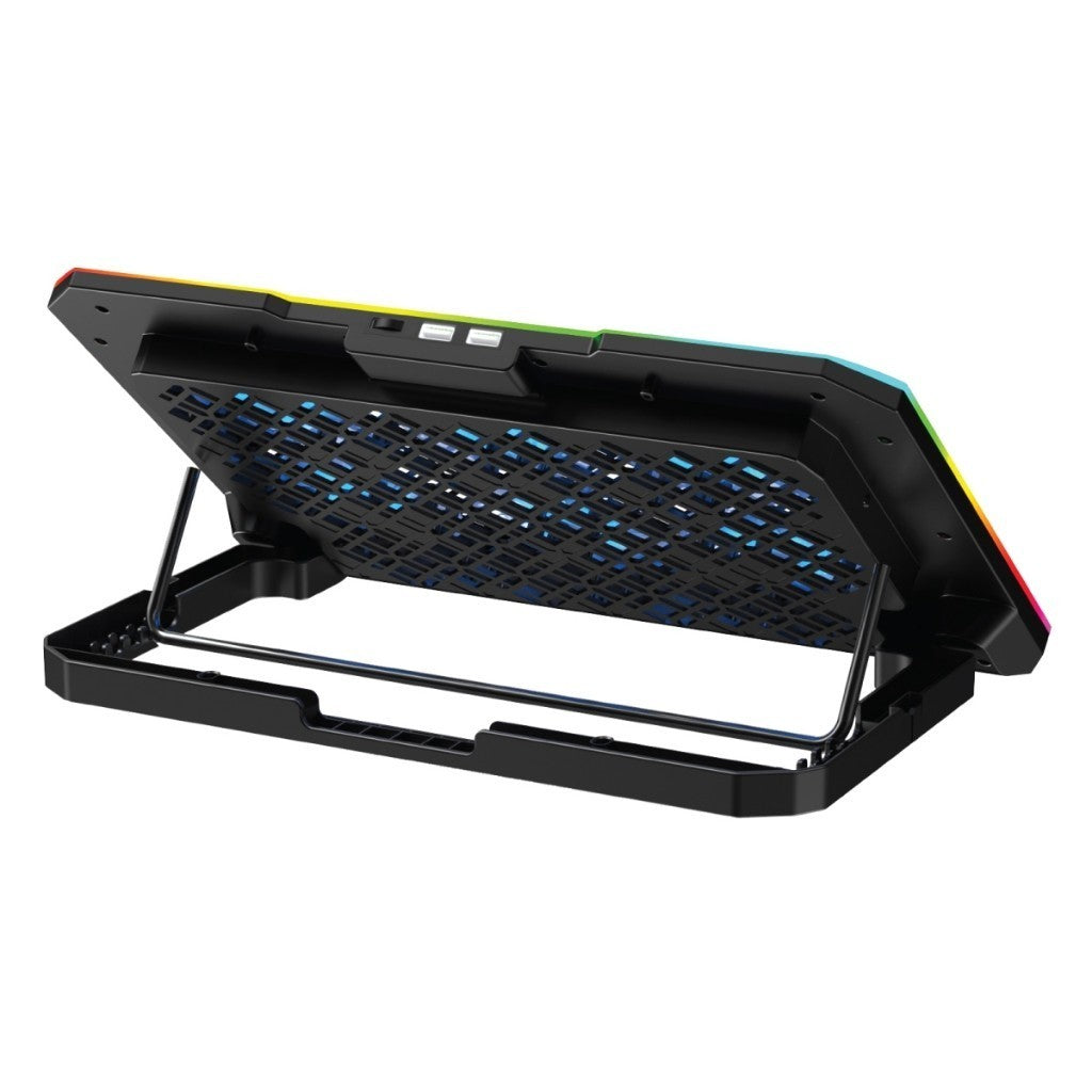 SIGNO CP-512 COOLING PAD RGB GAMING พัดลมระบายความร้อนโน๊ตบุ๊ค