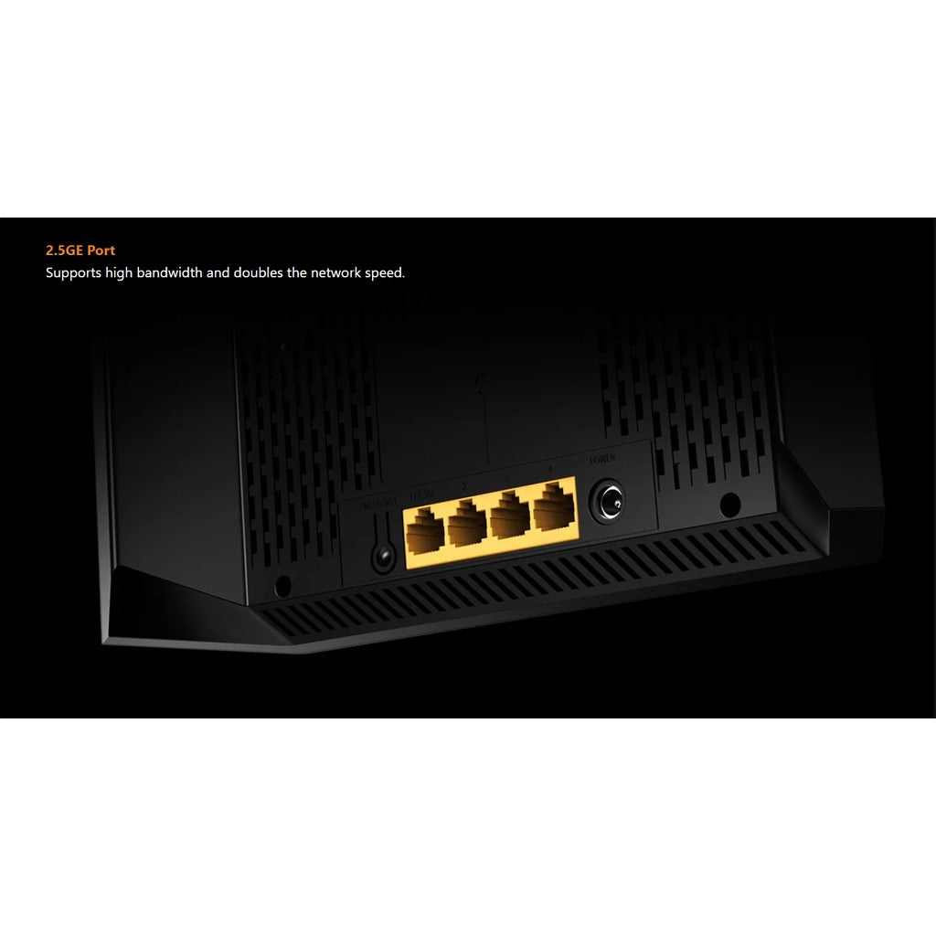 Tenda TE6L Pro Wi-Fi 7 BE5100 Dual-Band Router 2.5GE Port (TE6L Pro) รับประกัน 4 ปี