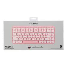 MOFII WAFFLE BLUETOOTH KEYBOARD GREY/ PINK