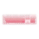 MOFII LOVE ME ILLUMINATE WIRE KEYBOARD - GREEN/PINK/MILKTEA/PURPLE