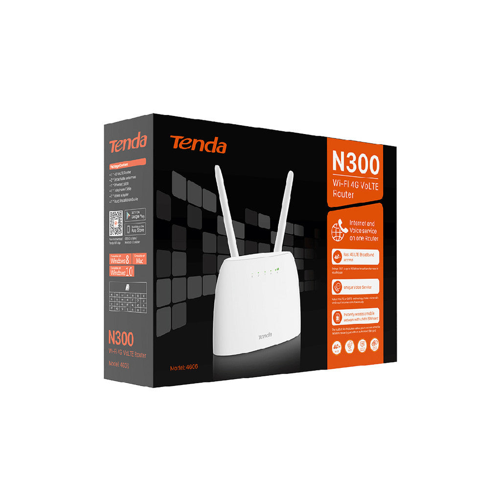 TENDA (4G06) Wireless N300 4G Router