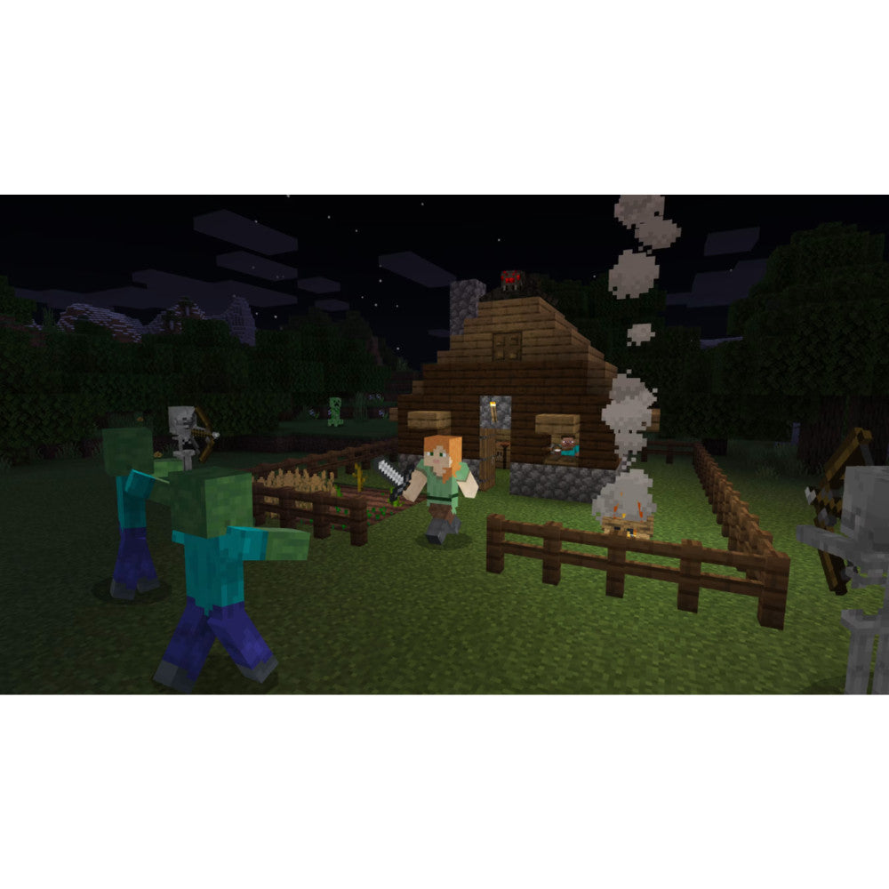 Nintendo Switch MINECRAFT : Super Mario Mash-Up ตลับเกมส์ แผ่นเกมส์ มือหนึ่ง รับประกันของแท้