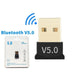 USB BLUETOOTH 5.0 อะแดปเตอร์ตัวรับส่งสัญญาณบลูทูธ อะแดปเตอร์ USB ไร้สายสําหรับแล็ปท็อป คอมพิวเตอร์