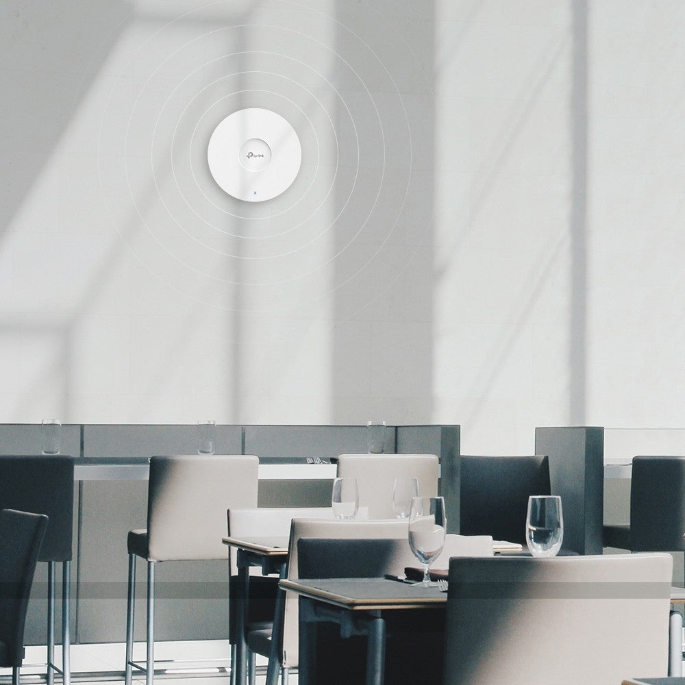 TP-LINK EAP610 Access Point AX1800 Ceiling Mount WiFi 6 รับประกันตลอดอายุการใช้งาน