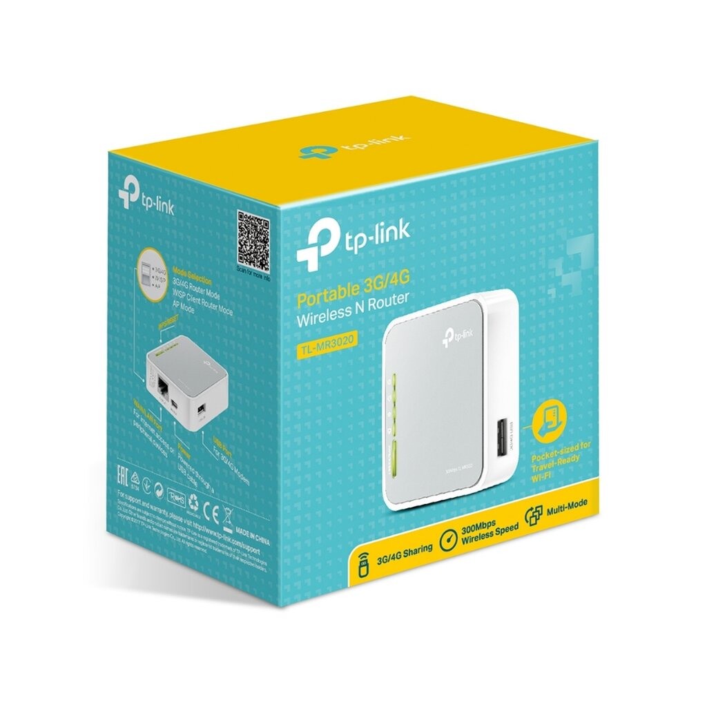 TP-LINK TL-MR3020 ROUTER เราเตอร์ N150 POCKET