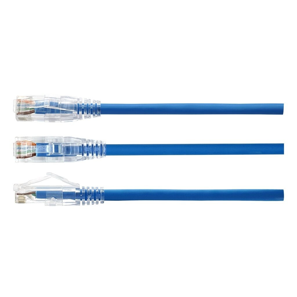 สาย LAN CAT 5E สายแลนเข้าหัวสำเร็จรูป ยาว 40 เมตร สีฟ้า