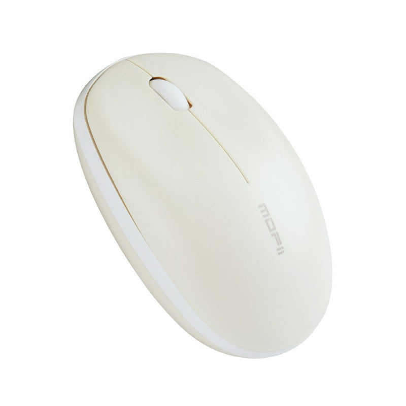 MOFii COCO 2.4G wireless with Silent Mouse(เม้าส์)-OFFWHITE/PINK/GRAPHITE