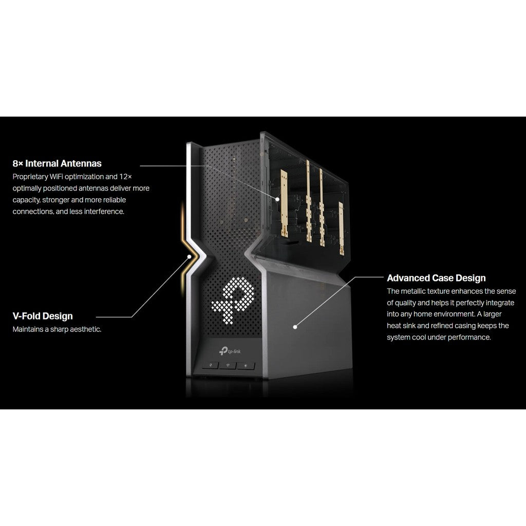 TP-LINK ARCHER BE800 Wi-Fi 7 BE19000 Tri-Band Router สินค้ารับประกัน LIFETIME
