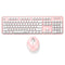 MOFII SWEET FULL SIZE WIRELESS COMBO PINK/GREEN/OFFWHITE/ BLACK