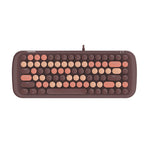 MOFII CANDY M BACKLIT MECHANICAL KEYBOARD - MIXED BROWN/ MIXED PINK