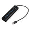 NAVA IT USB HUB 3.0 HIGH SPEED 7 PORT สีดำ 1.2M ฮับขยาย USB แล็ปท็อป PC