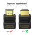 NAVA IT หัวแปลง HDMI รูปตัว L หัวงอ 270° ง่ายต่อการต่อสายในที่แคบ ADAPTER HDMI